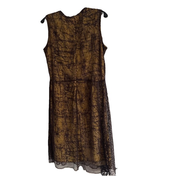 Bottega Veneta belted lace design sleeveless dress, size 36/6 - Picture 7 of 10